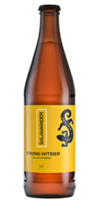 salamander strong witbier butelka piwo